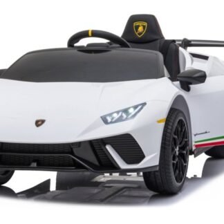 VENTA Lamborghini Huracán 12V, BLANCO,RC 2.4ghz RC,RUEDAS GOMA, INDA161-S308WT